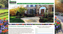 Desktop Screenshot of meridianlandscapes.com